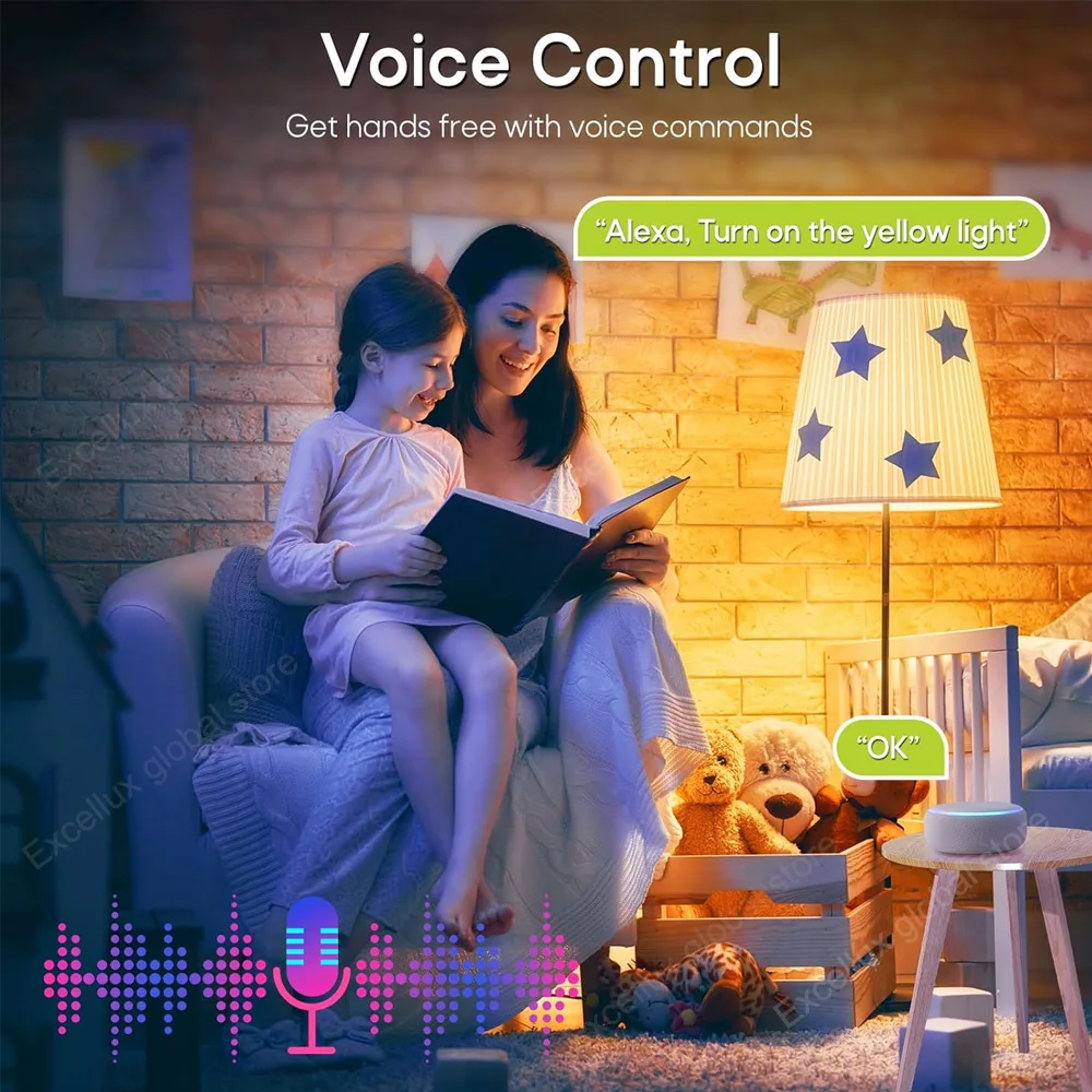 EWelink WiFi Zigbee 스마트 전구 E27 GU10 E14 Alexa Led 램프 RGB 스마트 전구 AC 100-240V Alice Smartthings 용 스마트 램프