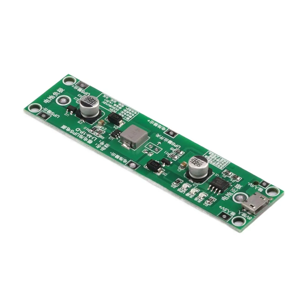 Uninterruptible Power Supply, Portable Ups-5V Micro USB 18650 Lithium Battery Charger UPS Voltage Converter