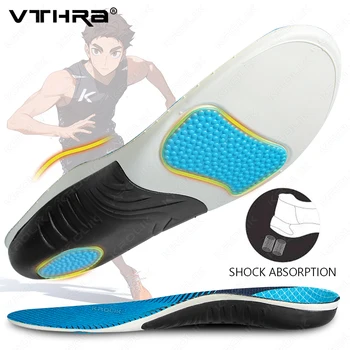 VTHRA 1 paio di solette ortopediche con supporto per arco plantare solette per fascite plantare uomini e donne scarpe sportive solette elastiche ammortizzanti 1