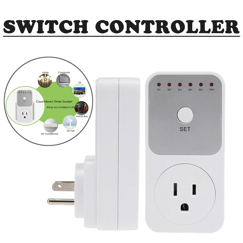 Visszaszámláló Időzítő Kapcsoló Intelligens Vezérlés Plug-In Socket ...