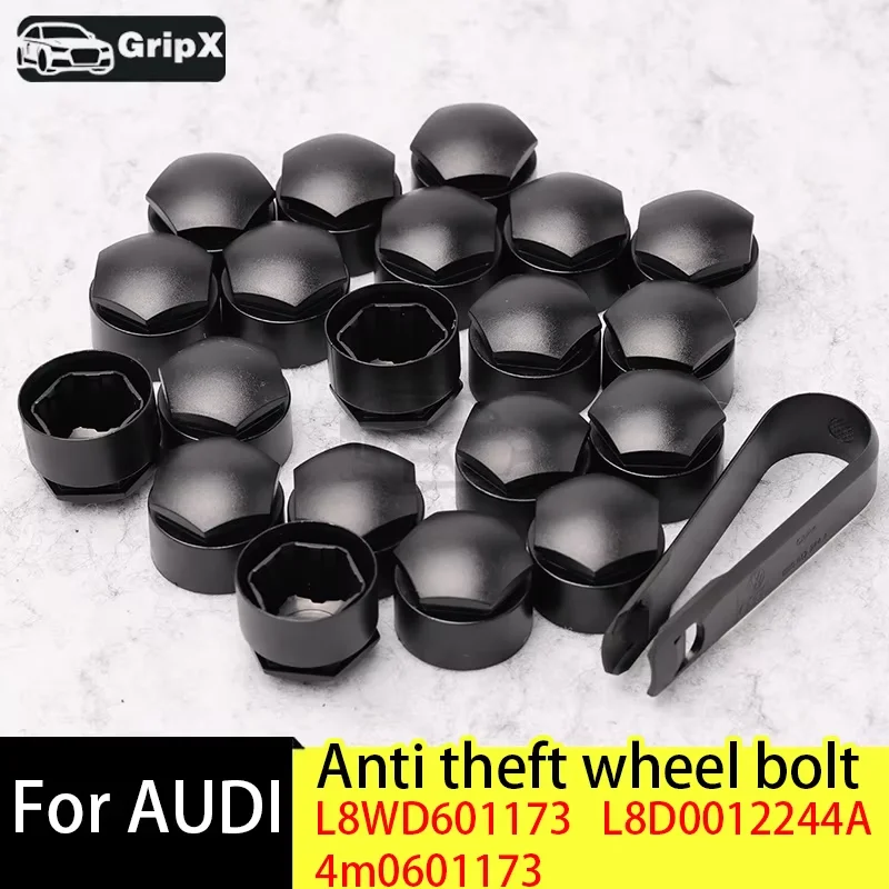 Elegant Gray Decorative Wheel Hub Cover with Anti-Theft Design