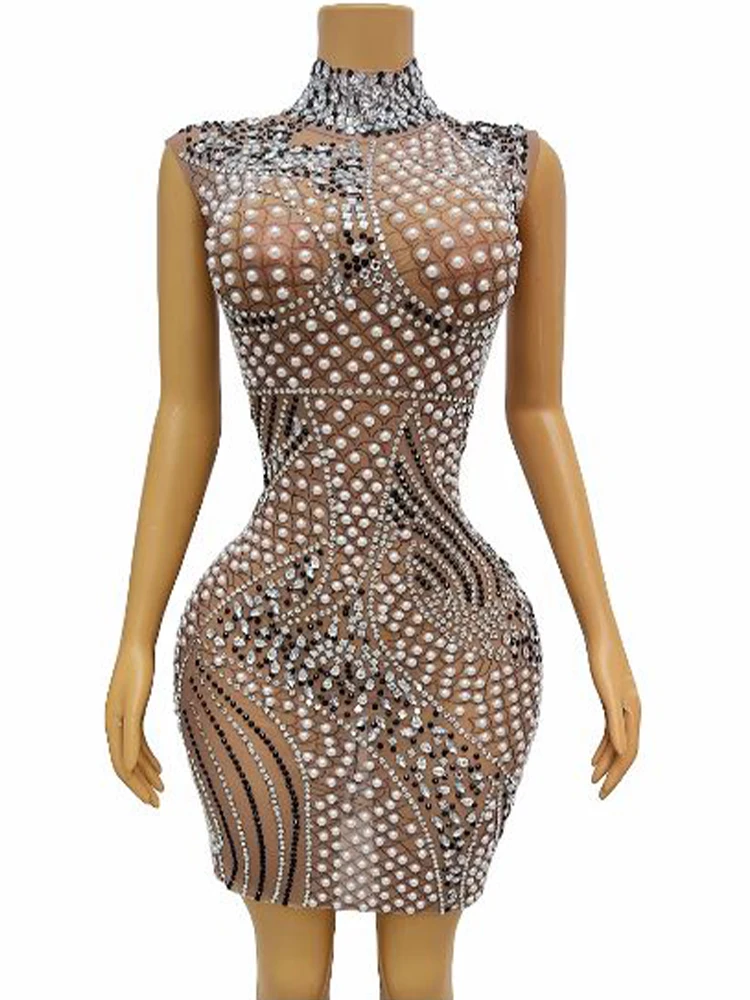 

High Quality Hot Diamond Sexy Buttocks Wrapped Dress 2024 New Fashion Custom Women'S Clothing