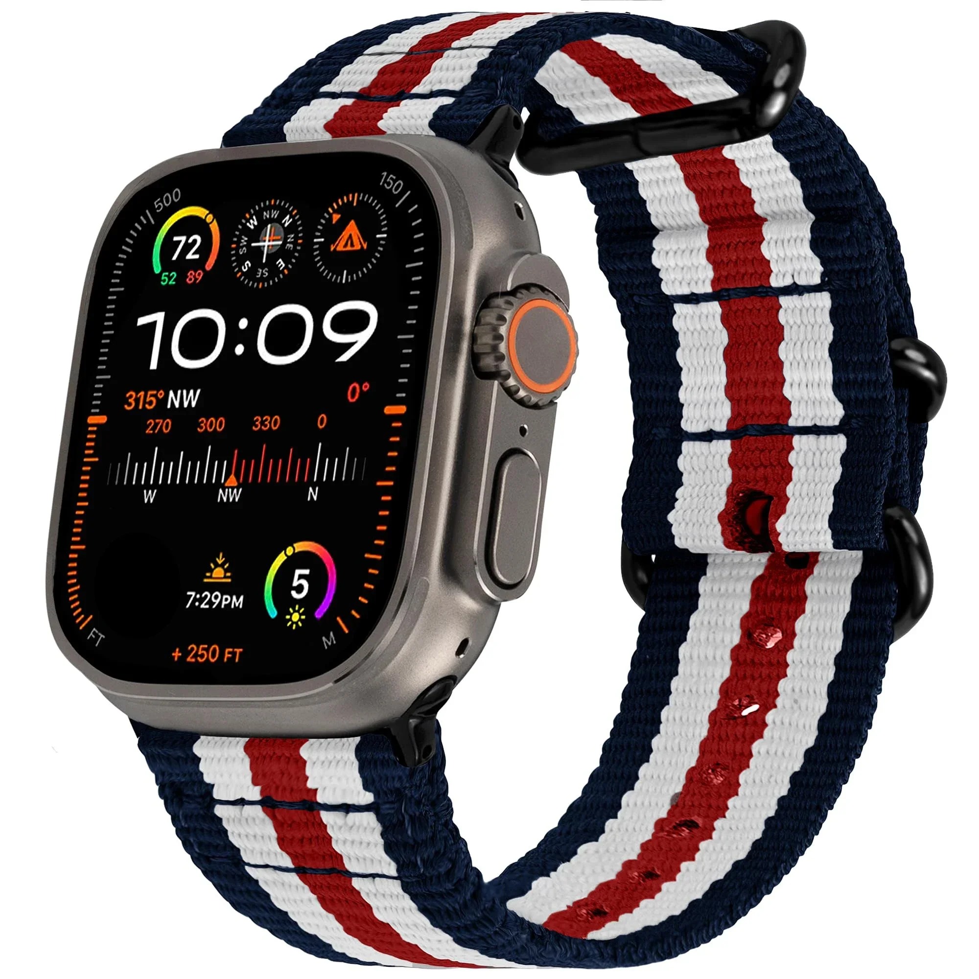 Premium Nylon Braided Strap - Elegant Woven Watch Bracelet