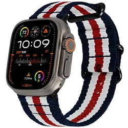 Cinturino in Nylon Intrecciato Premium - Elegante Bracciale per Orologio