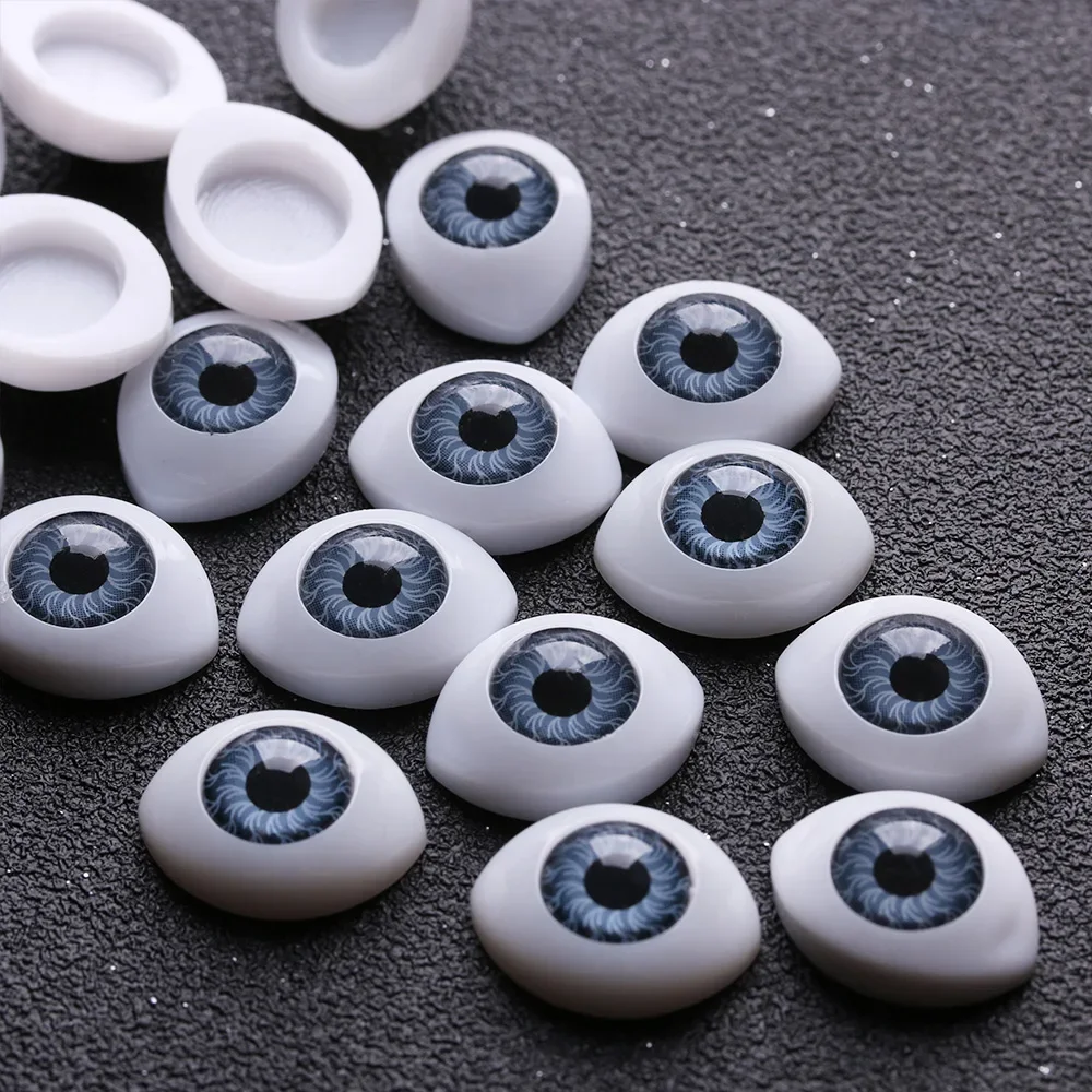 20Pcs Plastic Oval Doll Safety Eyes for DIY Toy Eyes Animal Toy Puppet Making Dinosaur Eyes Craft Crochet Bjd Dolls Accessories 5