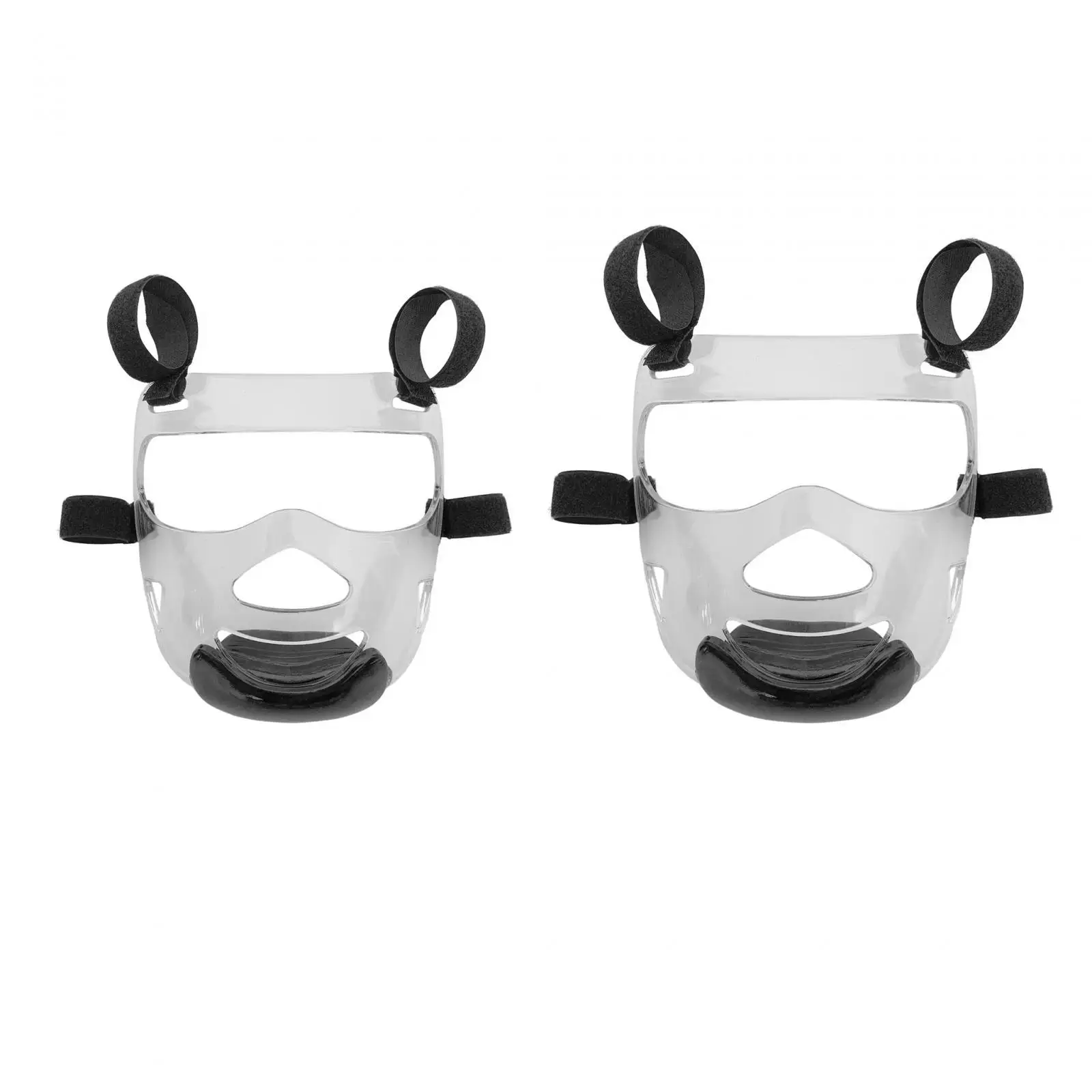 

Taekwondo Face Mask Taekwondo Face Shield Thickening Removable Protective Face Guard for Boxing Sparring Sanda Martial Arts