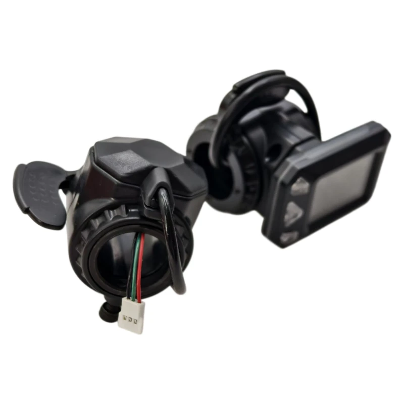 Controller per Bicicletta Elettrica 24V250W 36V 350W con Display LCD e Freno, Set di Accessori per Scooter Elettrico - immagine 4