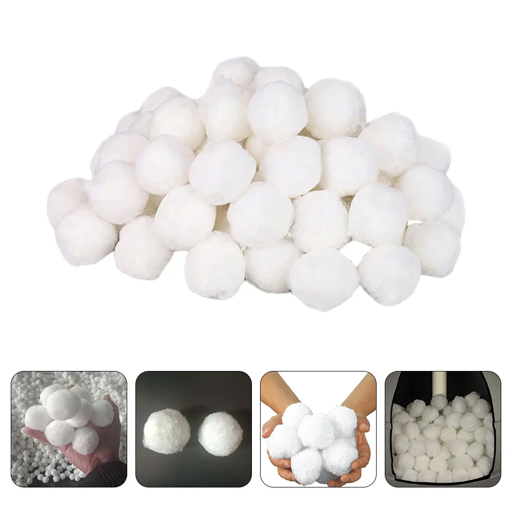 

2 Packs Cleaning Ball Pool Filter Gemstone Snail Polyester Fiber Filtration Balls