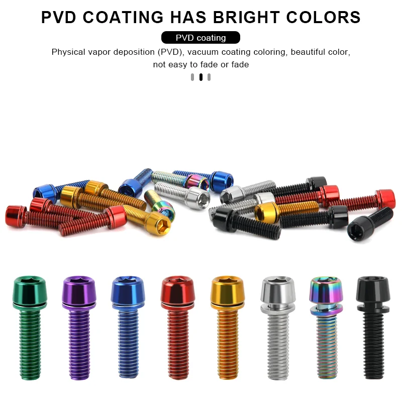 Vibrant Alloy Steel Hexagon Bolts with Washers
