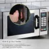 1054F 1000 Watt Commercial Microwave Oven With 10 Programmable Memory, Stainless 4