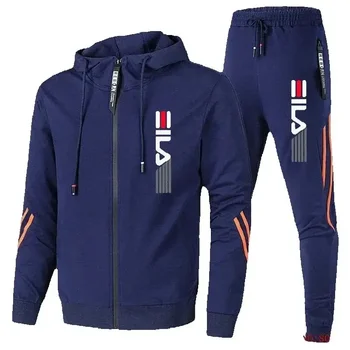 FILA Men’s Sport Tracksuit Set – Jacket & Jogging Pants 1