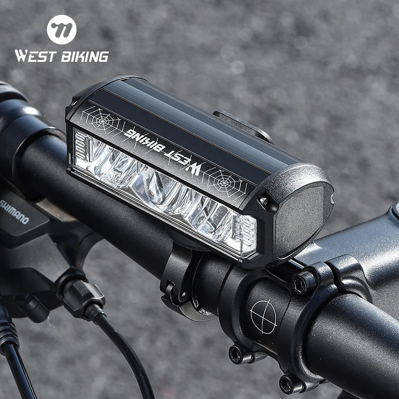 WEST BIKING Bicycle Light Front 1750Lumen Bike Light 4000mAh