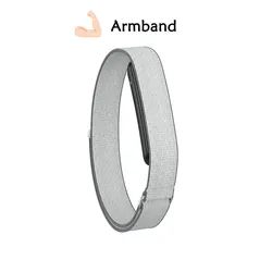 Breathable Waterproof Nylon Band Replacement with Full Surface Coverage - Garmin CIRQA (Galaxy Grey)