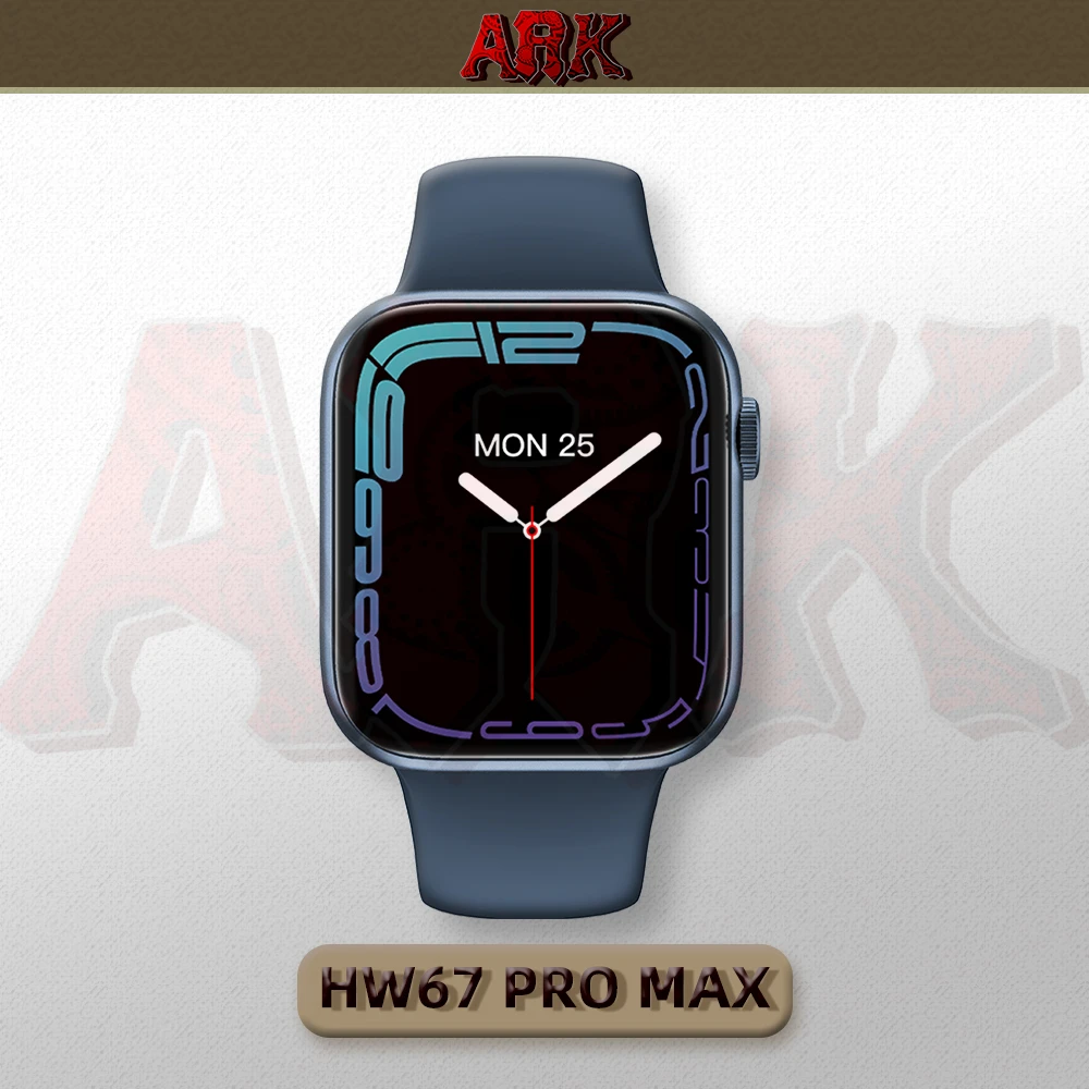 2022 HW67pro Max Tik Tok Controller Original Smart Watch Men Wireless  Charger NFC Women Smartwatch For Samsung PK P37 Max