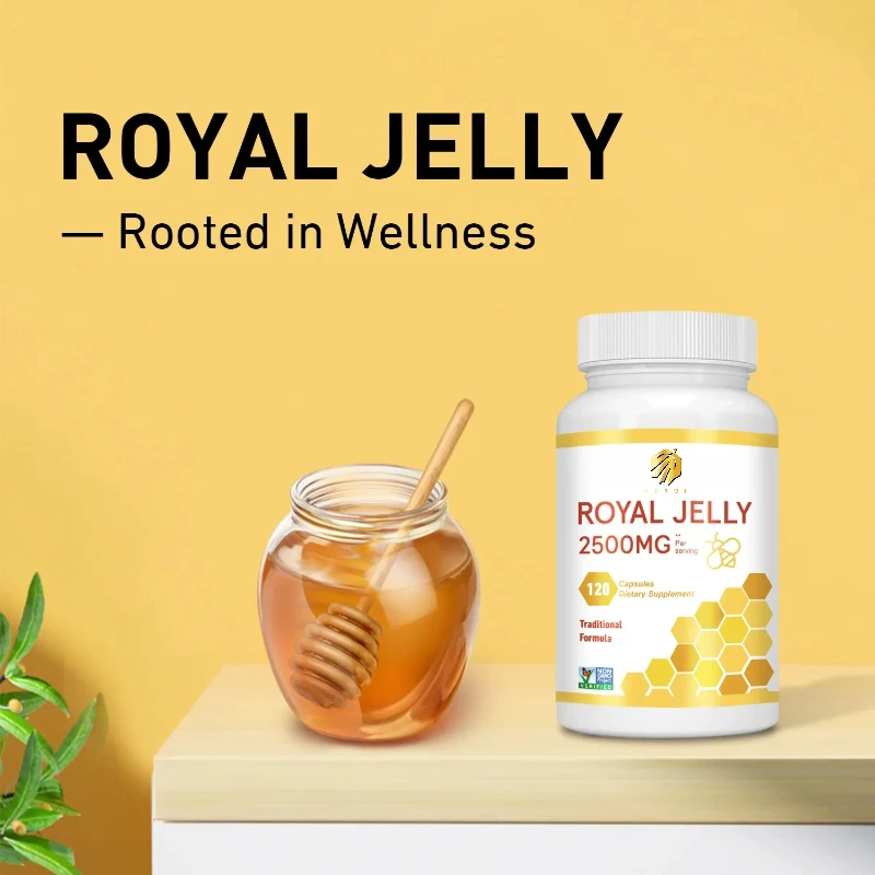 Royal Jelly Capsules-Maintain Energy Levels, Boost The Immune System