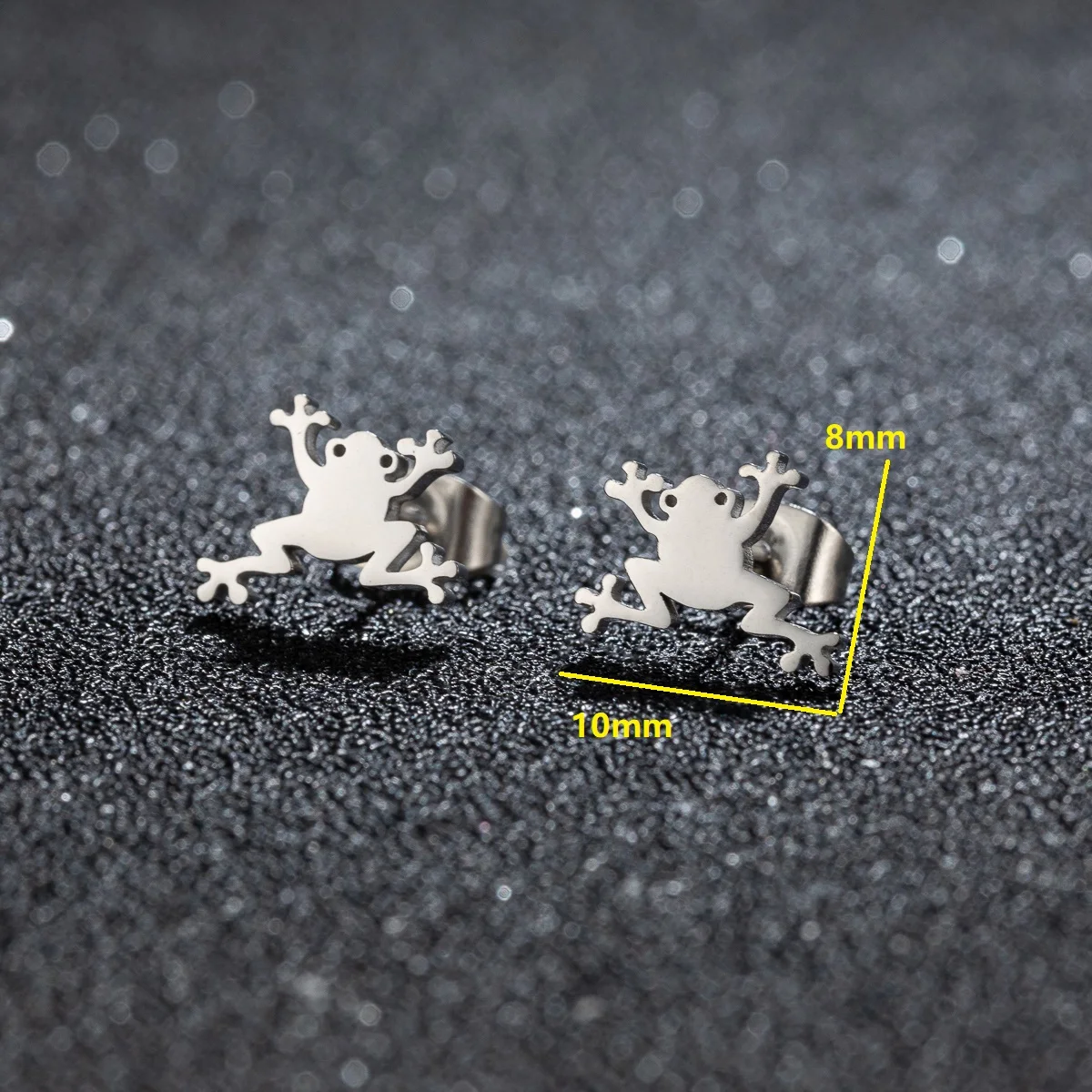 Kpop süße kleine Schwein Ohrringe weibliche Brincos Boho Ferkel Herz Ohr stecker für Mädchen Haustier Liebhaber Edelstahl Schmuck – Detail 1