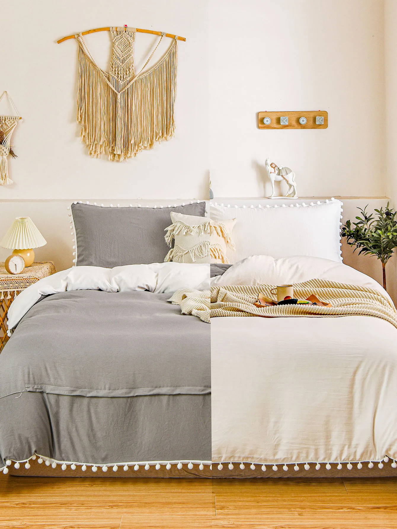 

Постельное белье с кисточками в стиле пэчворк комплект с пододеяльником с кисточками в стиле бохо шикарный дизайн с кисточками винтажные постельные принадлежности для фермерского дома прямые поставки комплекты постельного белья