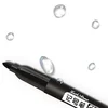 3/6/9Pcs/Set Permanent Marker Pen Fine Point Waterproof Ink Thin Nib Crude Nib Black Blue Red Ink 1.5mm Fine Color Marker Pens 3