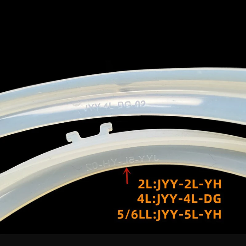 Electric Pressure Cooker Gasket Repalcement Cooker Sealing Ring 22-24cm Diameter High Elasticity Silicone Rubber Standard silicone pressure cooker gasket