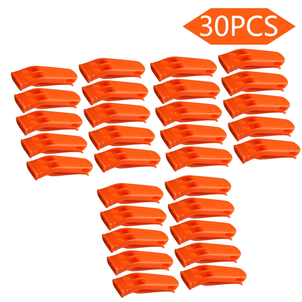 Survival Loud Multifunction Outdoor Emergency Whistle - Double Pipe Rescue for Camping and Hiking (Available in Various Quantities)