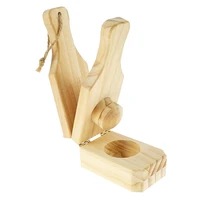 Wooden Tostonera Plantain Press Banana Smasher Maker Plantain Press Smasher Plantain Tostones Press With Handle 1