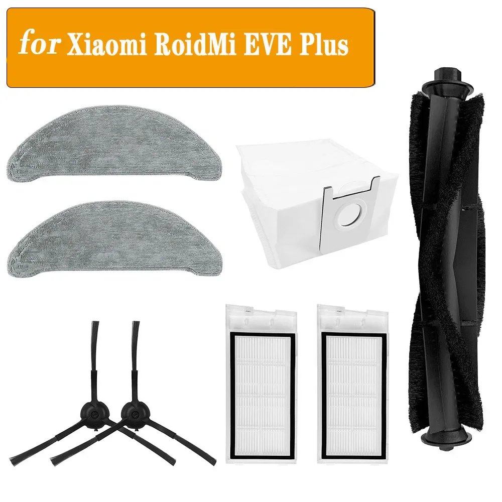 

For ROIDMI EVE Plus Vacuum Cleaner Parts Dust Bag Disposable Wipes Repetitive Wipes Accessories