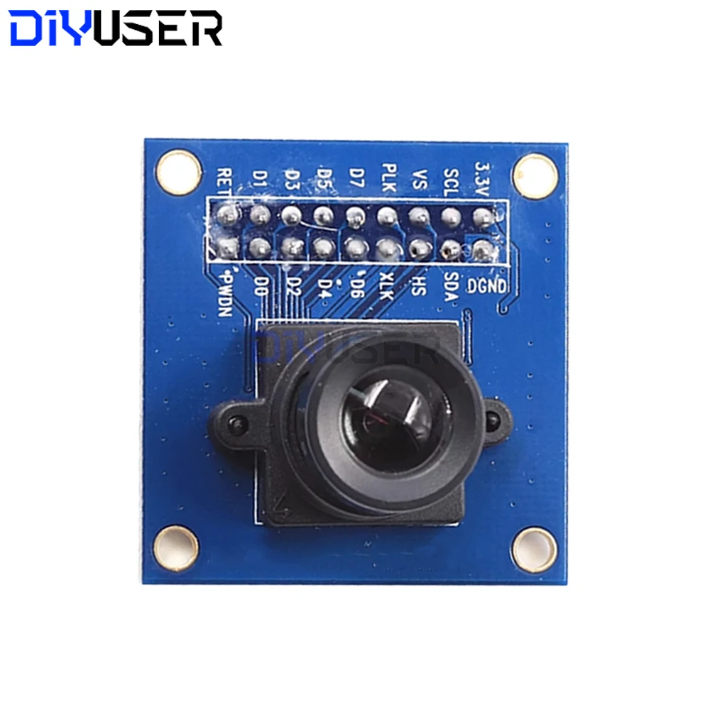 รูปสินค้า โมดูลกล้อง VGA 640x480 พร้อม I2C สำหรับ DIY