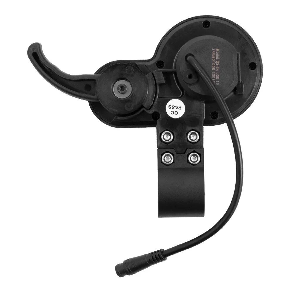 Enhanced Electric Scooter Dashboard with LCD Display and Thumb Throttle - 6-Pin Multipurpose Accessory for Various Voltage Ranges