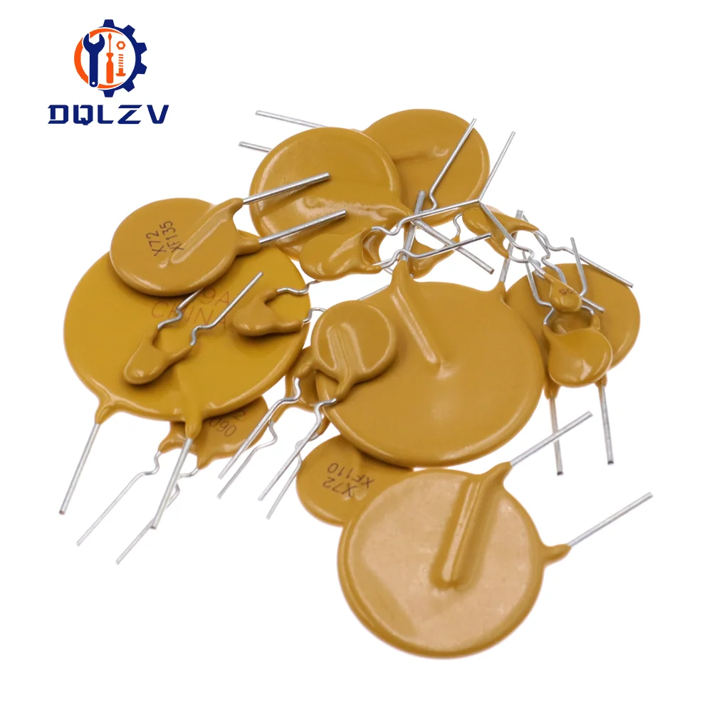 10 Pz Rxef 60V/72V Fusibile Autoripristinante Ptc Jk60 0.05A 0.1A 0.2A 0.25A 0.3A 0.4A 0.5A 0.75A 0.9A 1.1A 1.35A 2A 2.5A 3A 3.75A 4A 5A