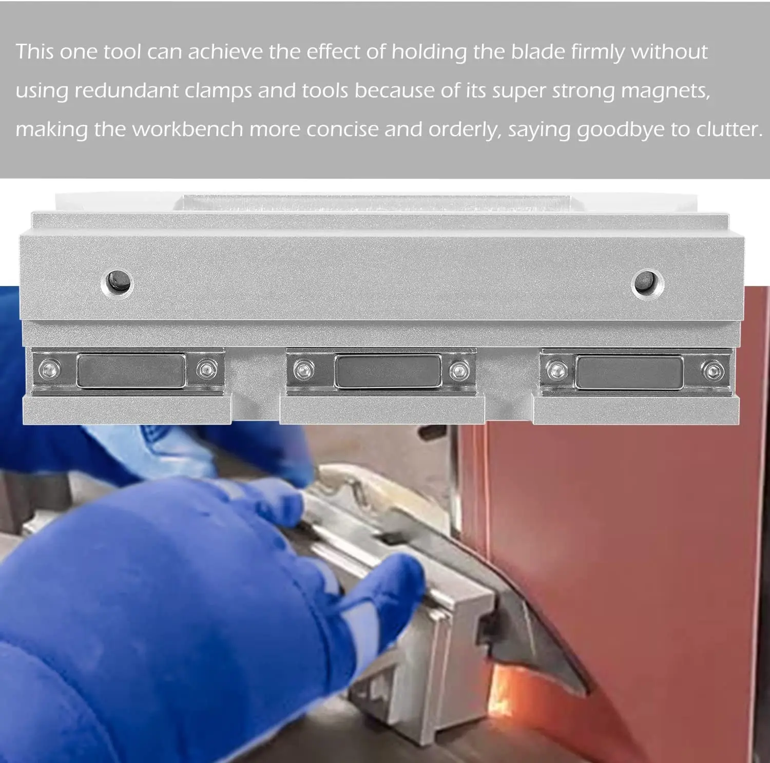 ChuangQian Magnetic Bevel Jig for Grinding and Sharpening Metal for knife making knifemakers