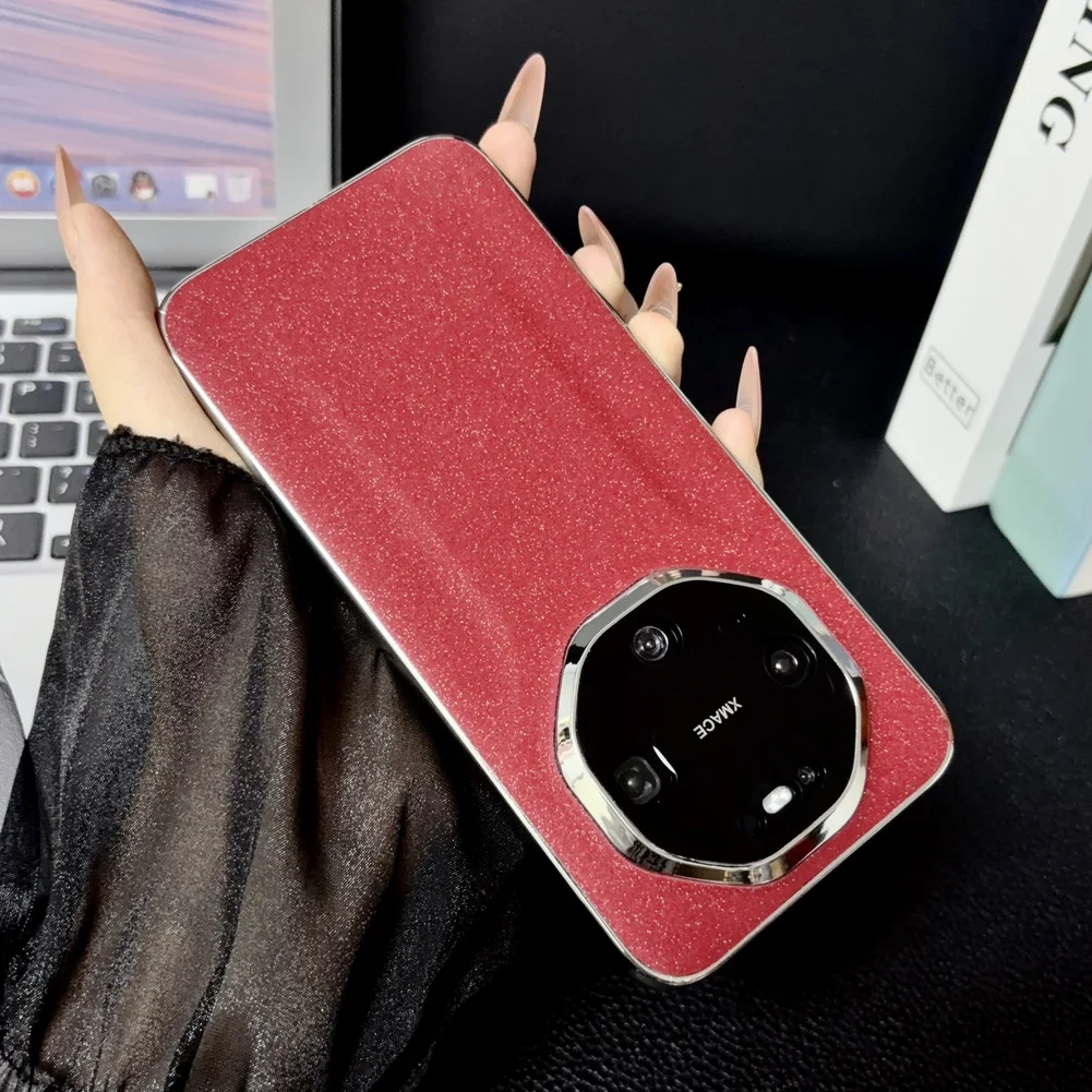Luxury Glitter Shockproof Phone Case with Raised Camera Guard