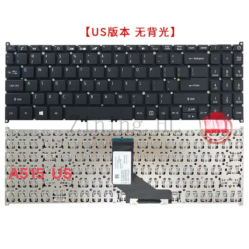 Acer A315-55G P215-53 EX215-51 S50-51 A515-53/54/-52 키보드용