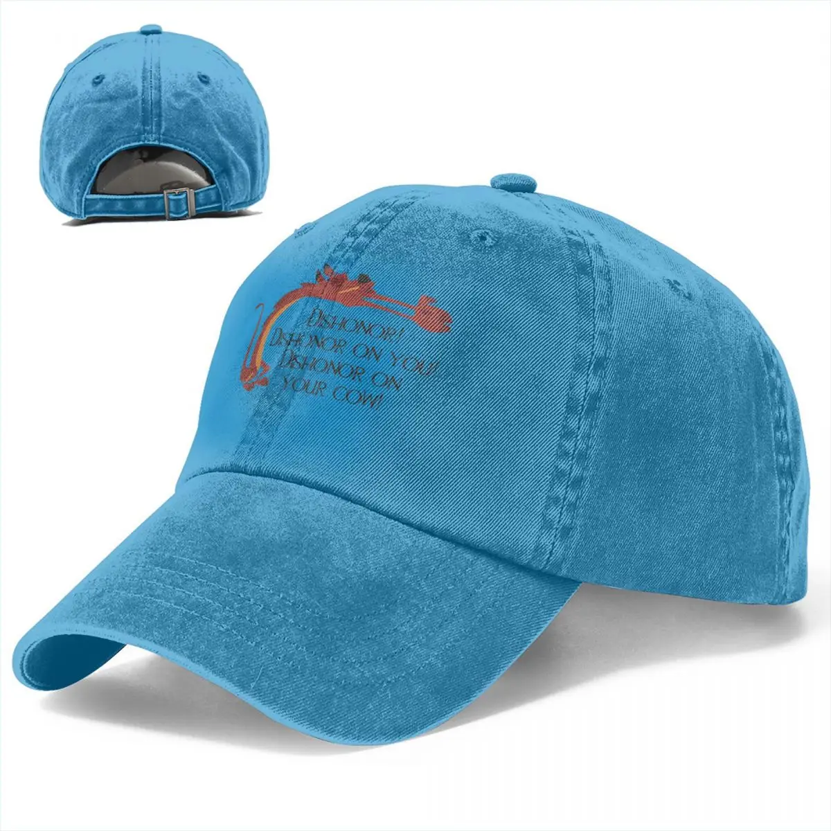 Dishonor Mulan Mushu Baseball Cap Men Women Distressed Washed Snapback Cap Outdoor Workouts Adjustable Fit Caps Hat