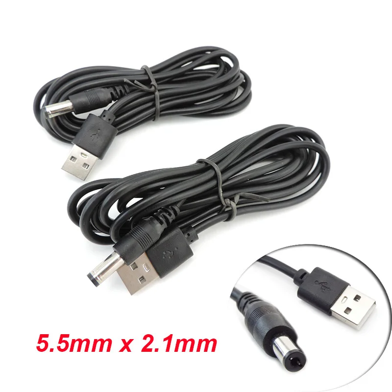 

Штекер USB 2,0, разъем A-DC 5,5 мм x 2,1 мм, штекер шнура питания постоянного тока, разъем 5 В, кабельная линия 5,5 мм * 2,1 мм E1