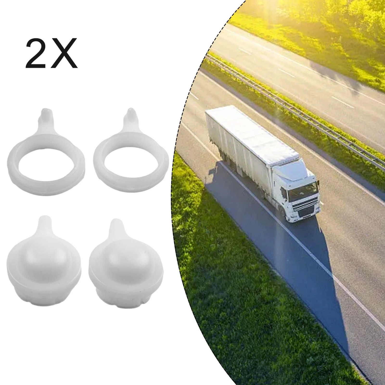 2X Boccola Di Collegamento Del Tergicristallo Per Toyota Per Landcruiser 60 Fj60/Fj62/Hj60 Nuovissimo Parabrezza Con Boccola Di Collegamento Del Tergi