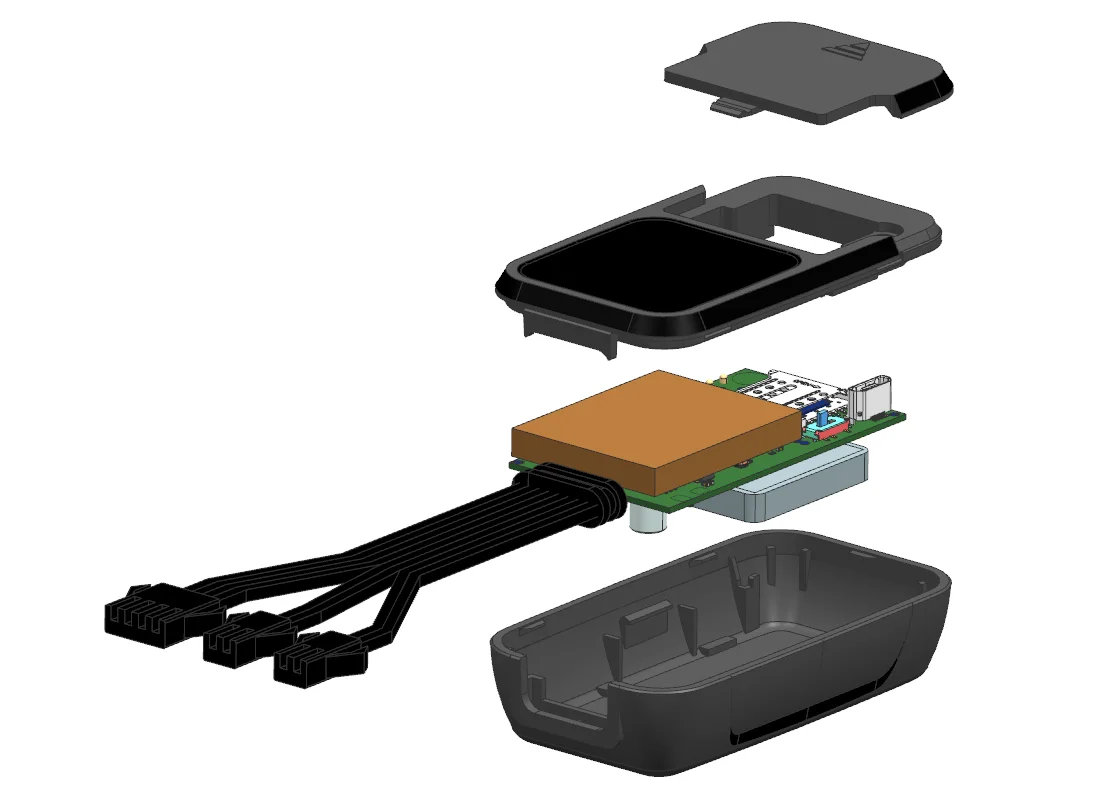 TrackerKing EC08 Mini GPS Cheapest GPS Tracker GSM for Car Motorcycle Tracking Device Remote Control With USB Configure