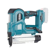 Cordless Electric 2 in 1 Nailer/Stapler Gun with 200pcs 32mm and 200pcs 50mm Nails Compatible with Maki ta Lithium Battery 1