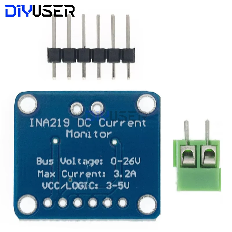 รูปสินค้า โมดูลเซ็นเซอร์กระแสไฟฟ้า I2C สำหรับ Raspberry Pi