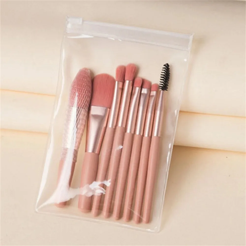 Makeup Brushes Set for Cosmetics Foundation Blush Powder Eyeshadow Kabuki Blending Makeup Brush Beauty Tool 8Pcs/Lot makeup brush set makeup brush makeup tool set makeup tool