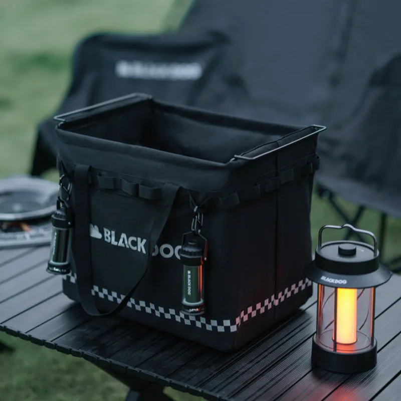 Blackdog Traveler Checkerboard Compartment Storage Bag Outdoor Storage Basket Camping Gear Folding 31L