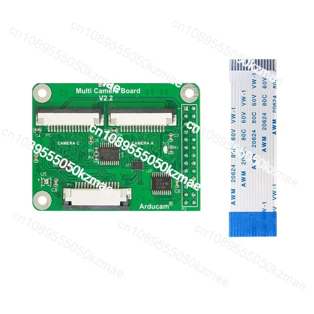 카메라 어댑터 모듈 V2.2 5MP 8MP MIPI 멀티 카메라 확장 보드와 호환