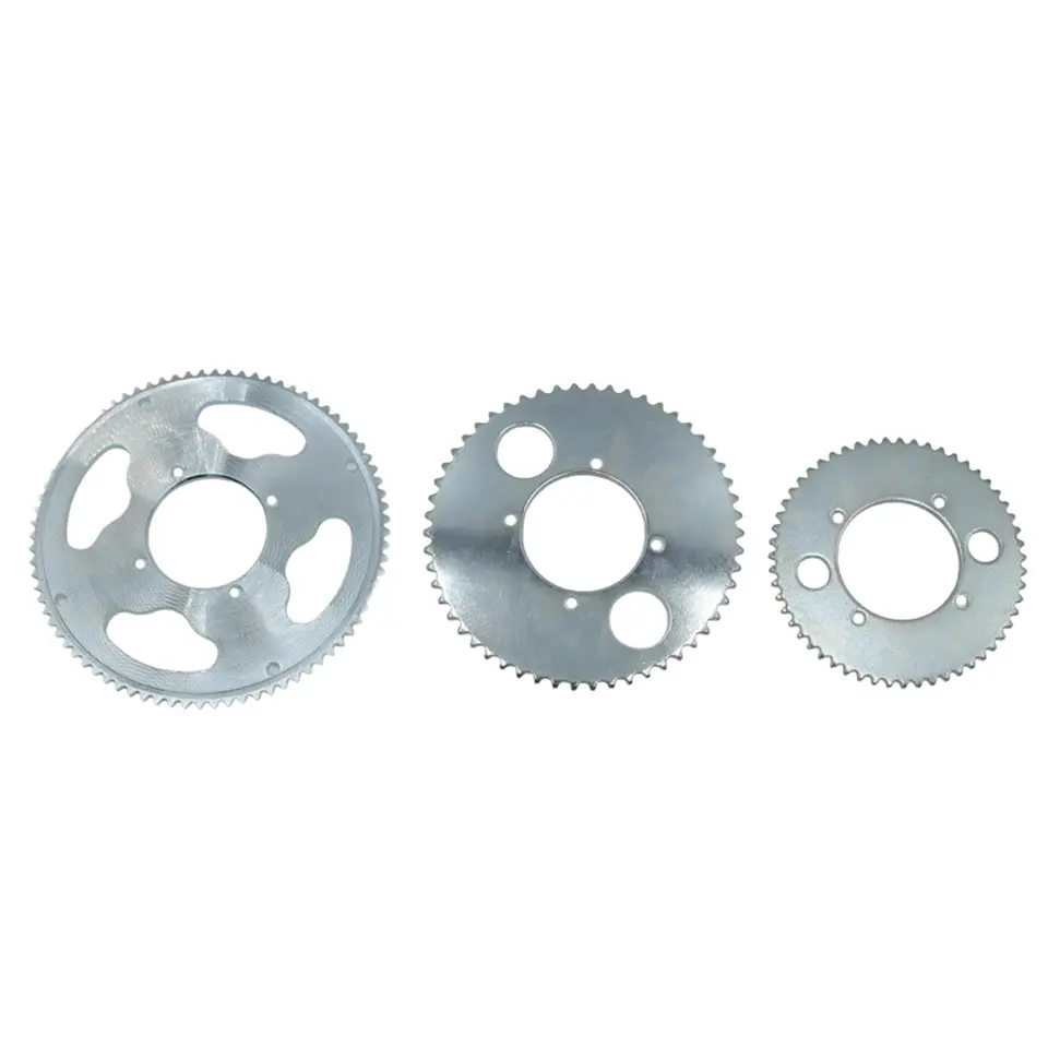 25H 158L Chain 55T/65T/80 Tooth Rear Sprocket Gear Free Wheel Ratcheting Adapter For Electric Bicycles Go Kart Scooter Mini Bike image 6