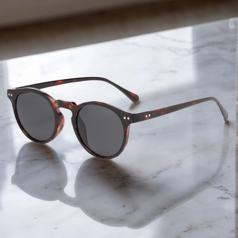 Retro Runde Polarisierte Sonnenbrille Männer Frauen Klassische Geschenke Sonnenbrille Männliche Mode Alle Jahreszeiten Driving Shades