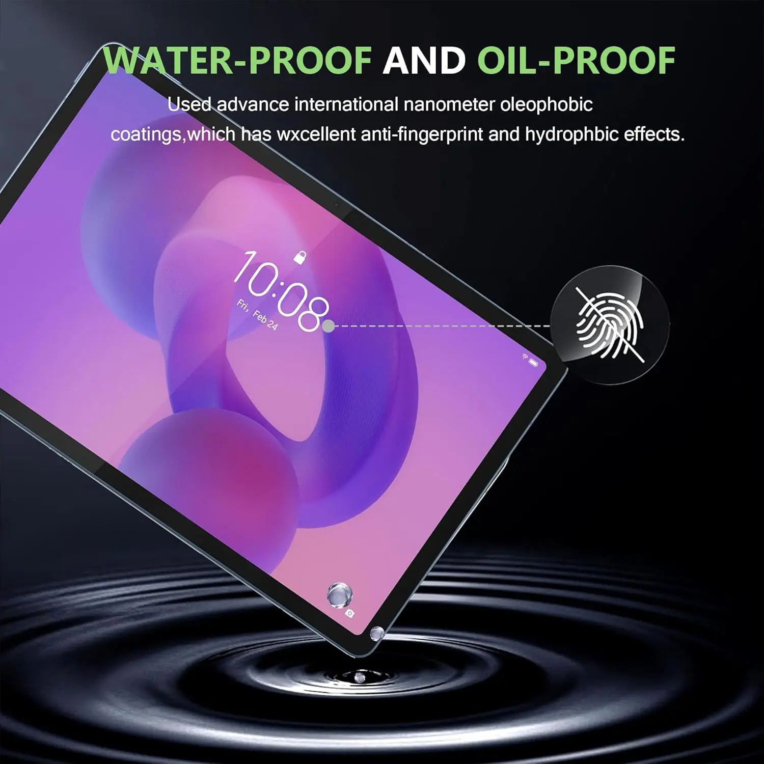 11 Tempered Glass Anti-Fingerprint HD Screen Protector