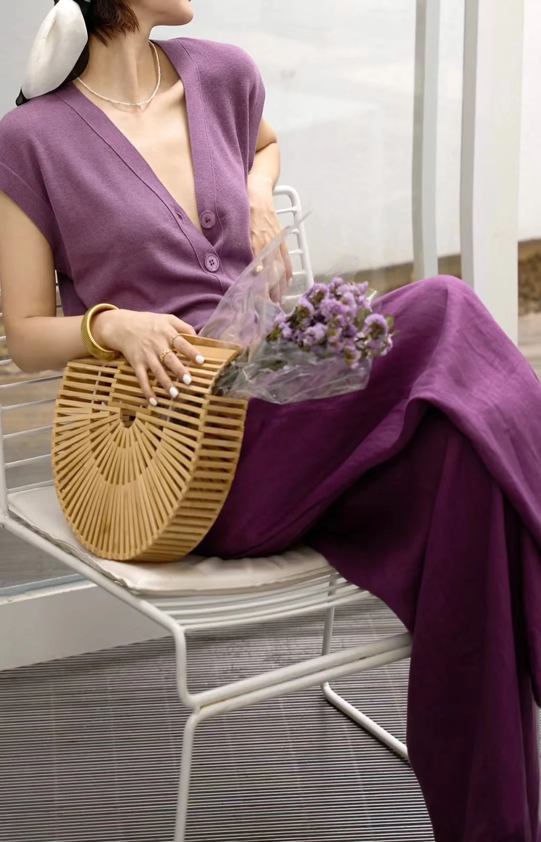 

2023 Spring/Summer Fashion New Women's Clothing Suit Pants 0814