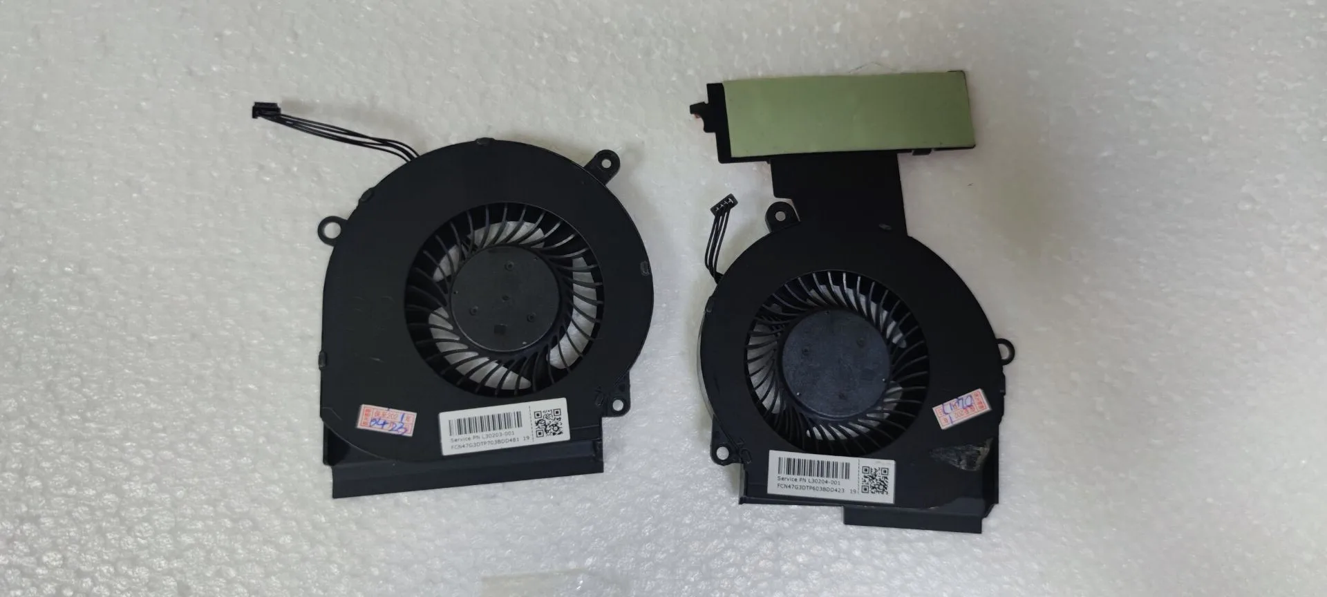 Ventola Di Raffreddamento Cpu + Gpu Per Hp Omen 4 Pro Pc Serie 15-Dc L30204-001 L29354-001