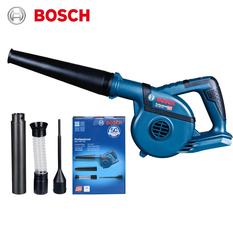 

Bosch GBL18V-120 Hair Dryer 18V Rechargeable Lithium Battery Cordless Computer Construction Dust Collector Electric Air Blower