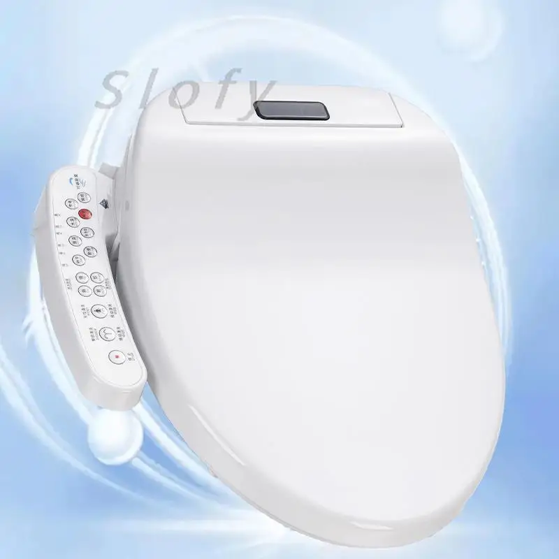 Intelligent Toilet Cover Automatic Flushing Toilet Seat Electric Bidet Seat With Heated Warm Air Dryer Night Light