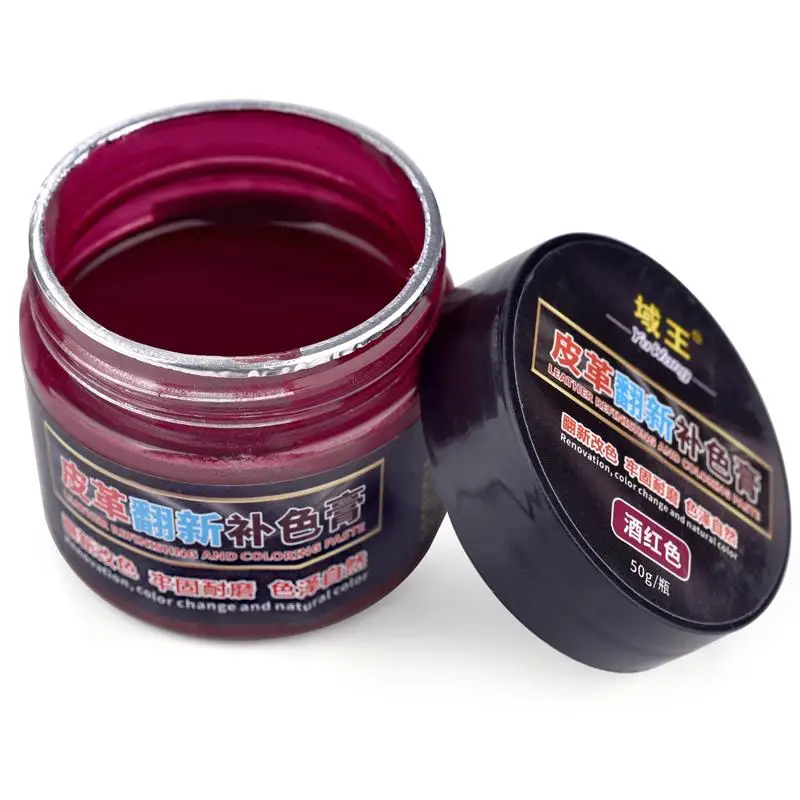 Premium Vegetable Tanned Leather Pigment Dye - 50g Bottle for DIY Leather Crafts and Graffiti