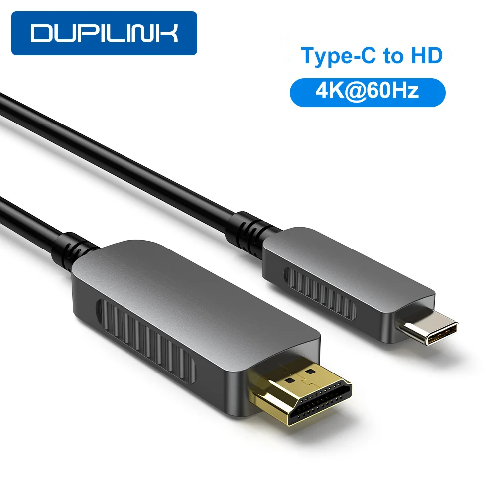

DUPILINK USB C to HDMI-compatible Adapter Cable 4K 60Hz Type-c to HDMI for huawei mate 20 macBook pro 2018 HDMI USB-C Cable